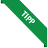 Banderole Tipp Tipp
