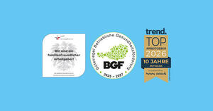 Ausgezeichnete Arbeitgeberin